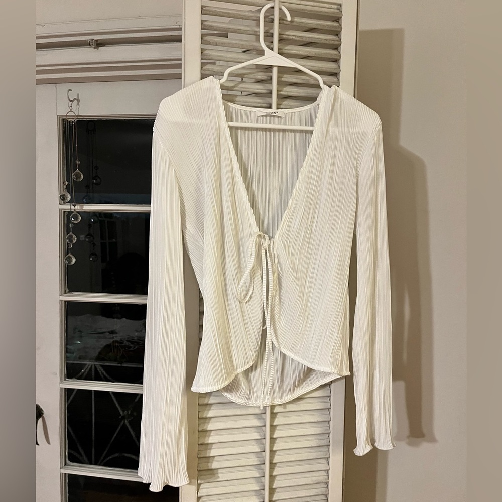 Tie Front Blouse